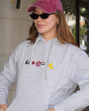 Personajes Retro Hoodie