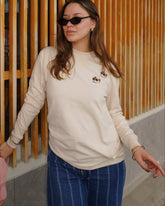 Calaveras T-shirt Manga Larga Oversize