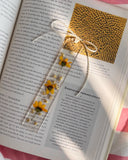 Separador de Libro con Flores Naturales