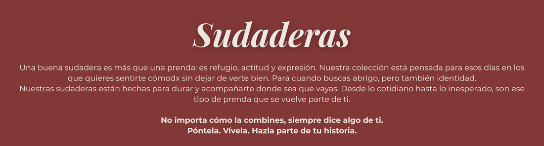 Sudaderas