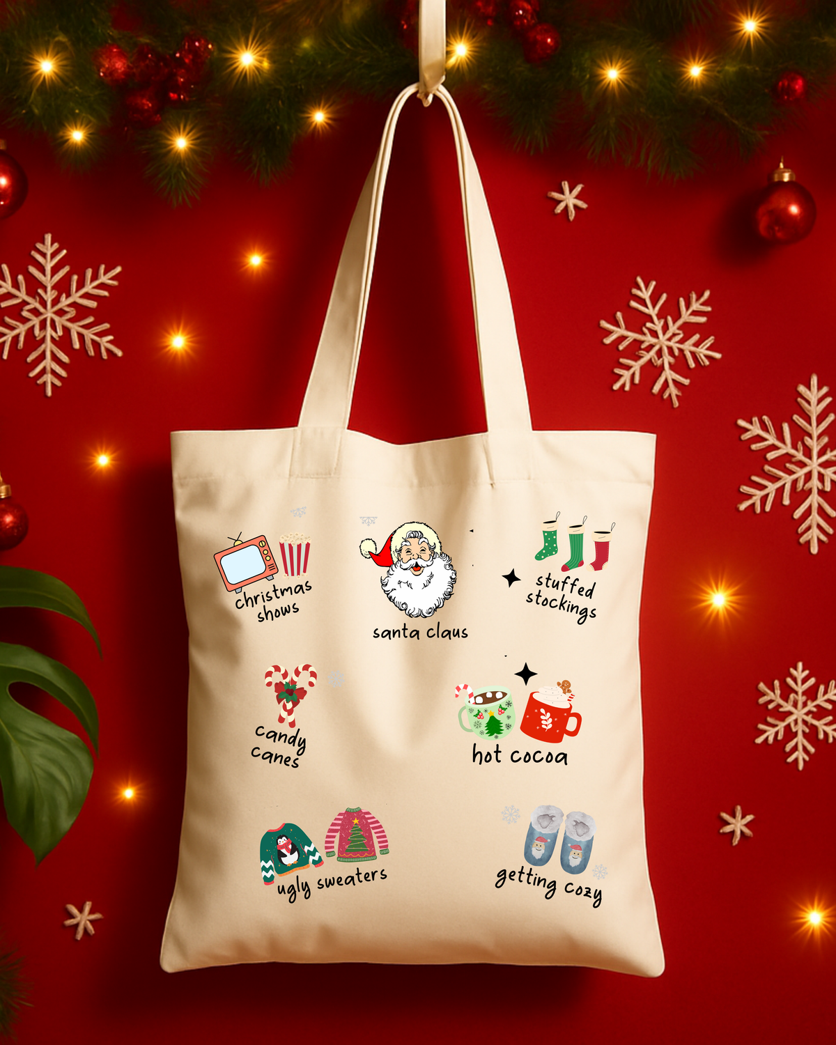 Tote Bag Ho Ho Ho